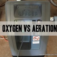 oxygen verses aeration