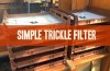 simple trickle filter for aquaculture and aquaponics